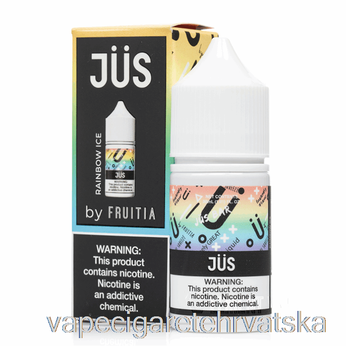 Vape Hrvatska Rainbow Ice - Jus Soli - 30ml 35mg